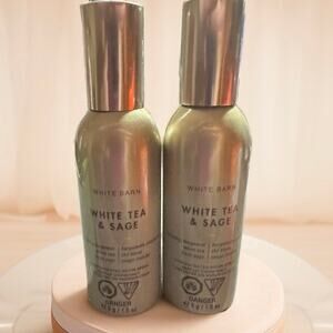 White Barn White Tea and Sage Room Spray 2 Pack Concentrated Bath & Body Works